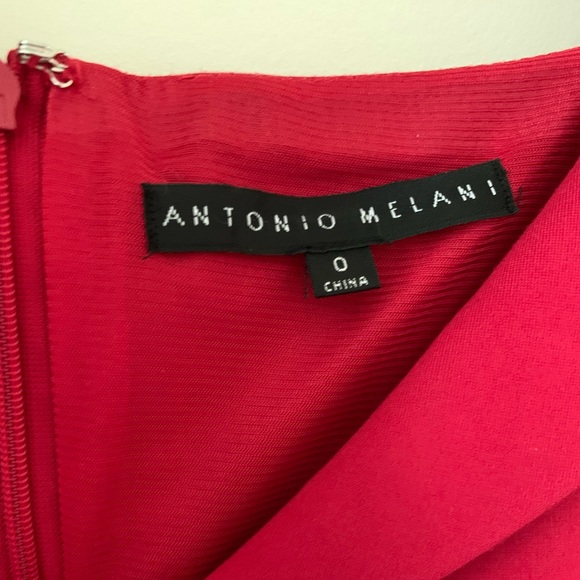 ANTONIO MELANI Joan Dress - Fall Red - Picture 4 of 5